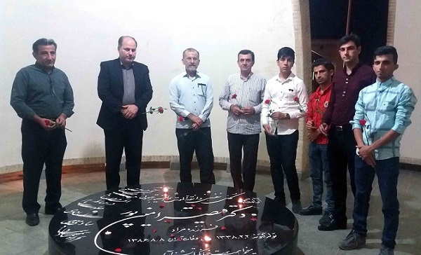 ادای احترام گتوندی&zwnj;ها به قیصر امین&zwnj;پور