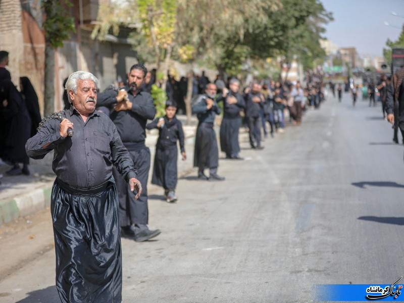 مراسم تاسوعای حسینی در کرمانشاه