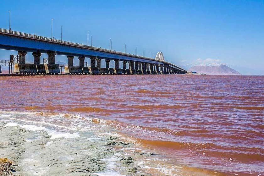 تراز آبی دریاچه ارومیه ۵۶ سانتی متر افزایش یافت تراز آبی دریاچه ارومیه ۵۶ سانتی متر افزایش یافت