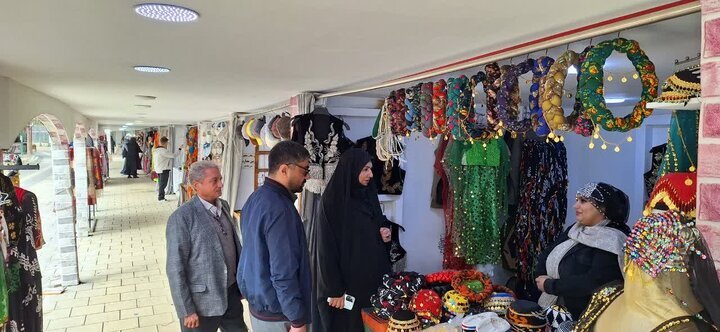 افتتاح نمایشگاه بهاره صنایع دستی در تاق‌بستان کرمانشاه