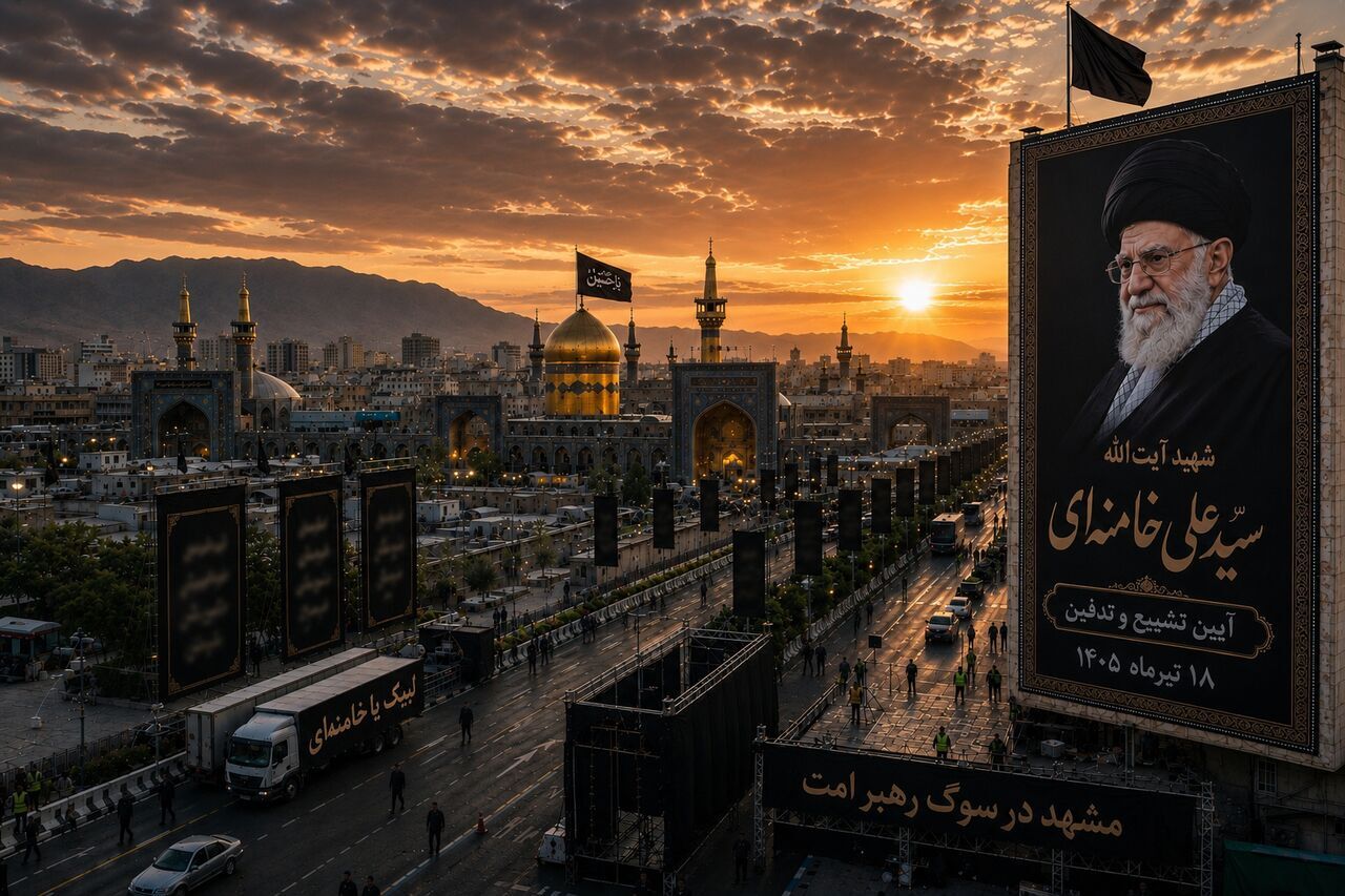 برنامه تشییع و تدفین رهبر شهید در مشهد اعلام شد/ تاخیر در برگزاری مراسم برنامه تشییع و تدفین رهبر شهید در مشهد اعلام شد/ تاخیر در برگزاری مراسم
