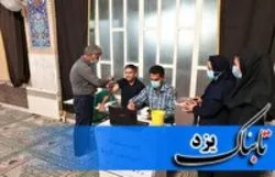 حضور تیم سیار واکسیناسیون کرونا در مساجد یزد