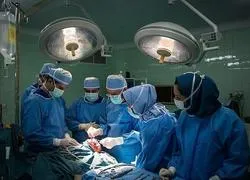 خروج موفقیت آمیز توده ۶ کیلوگرمی از شکم بیمار مشهدی