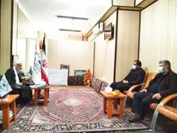 دیدار مدیر کل ستاد اجرایی فرمان امام کردستان با امام جمعه شهر سنندج