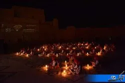 همزمان با ساعت زمین اماکن تاریخی یزد خاموش شد